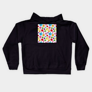 Happy Faces and Lightning Kids Hoodie